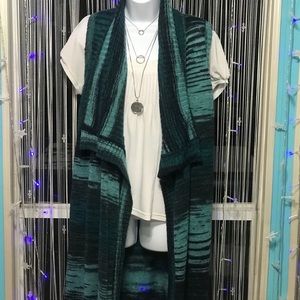 Almost Famous sleeveless long sweater